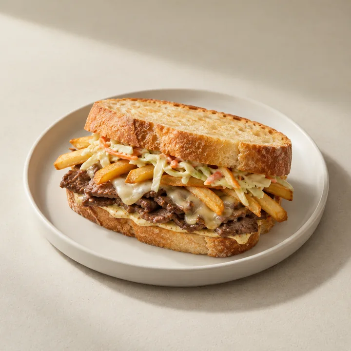 Pittsburgh-Style Steak Sandwiches