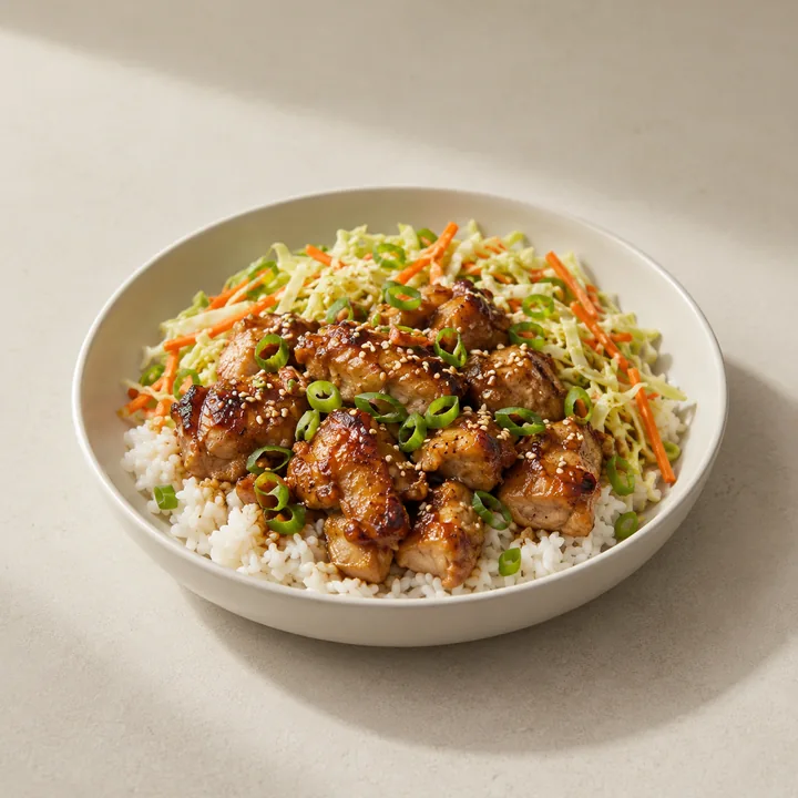 Hawaiʻi-Inspired Shoyu Chicken Bowls