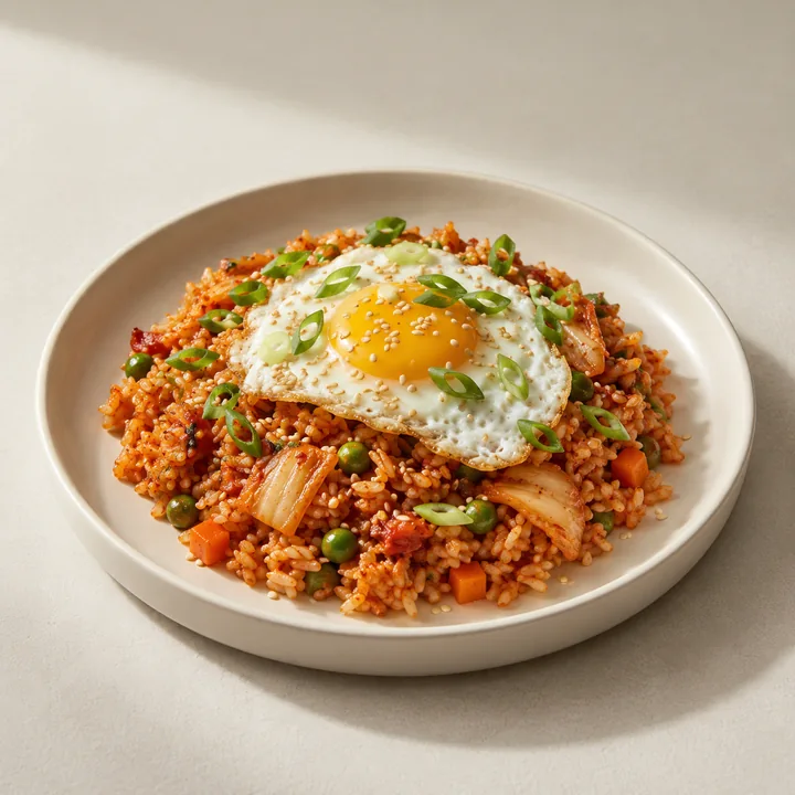 Kimchi Fried Rice & Egg