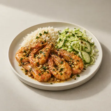 North Shore Garlic Shrimp