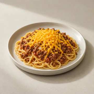 Cincinnati-Style Chili Spaghetti