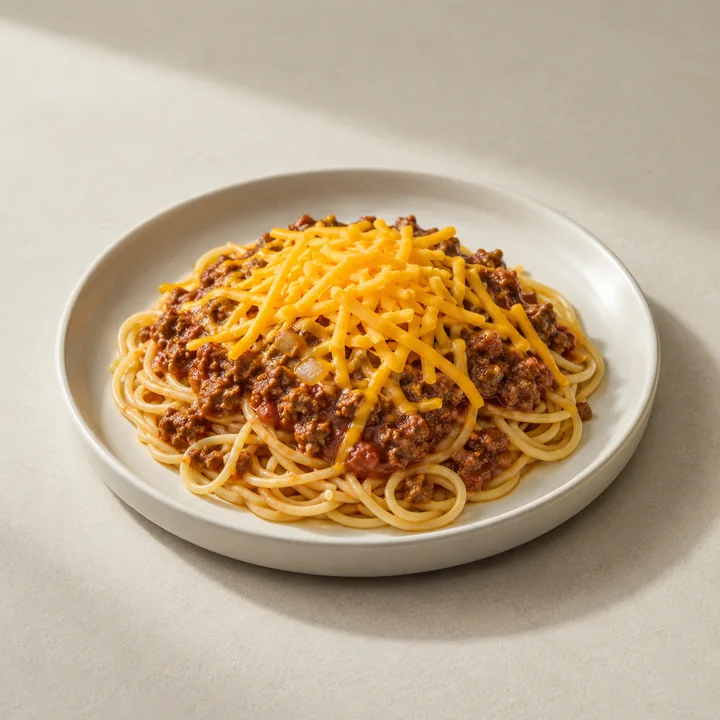 Cincinnati-Style Chili Spaghetti