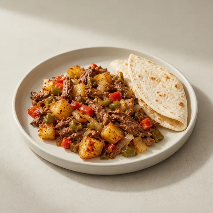 Arizona-Style Beef & Potato Hash