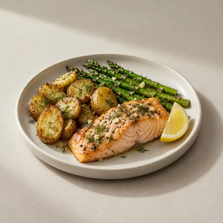 Alaska-Inspired Salmon Bake