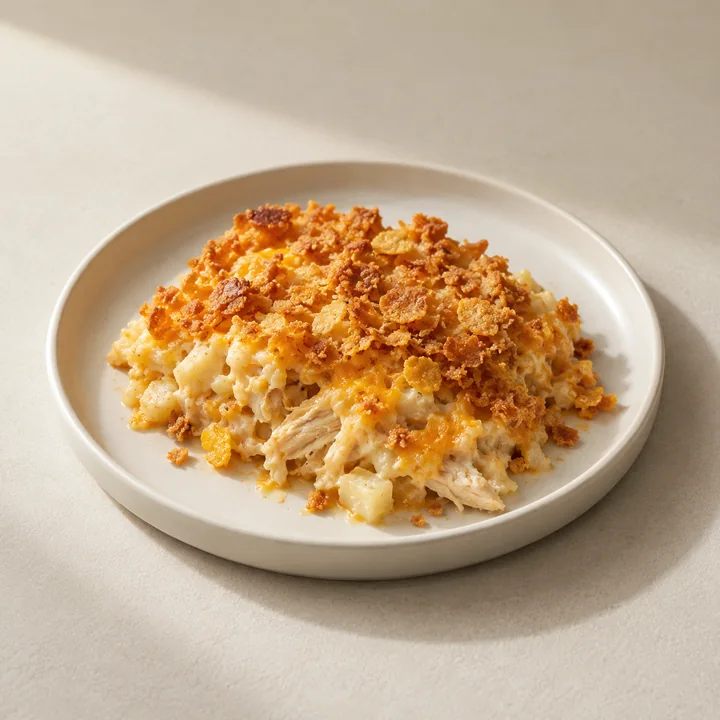 Utah Funeral Potatoes with Chicken