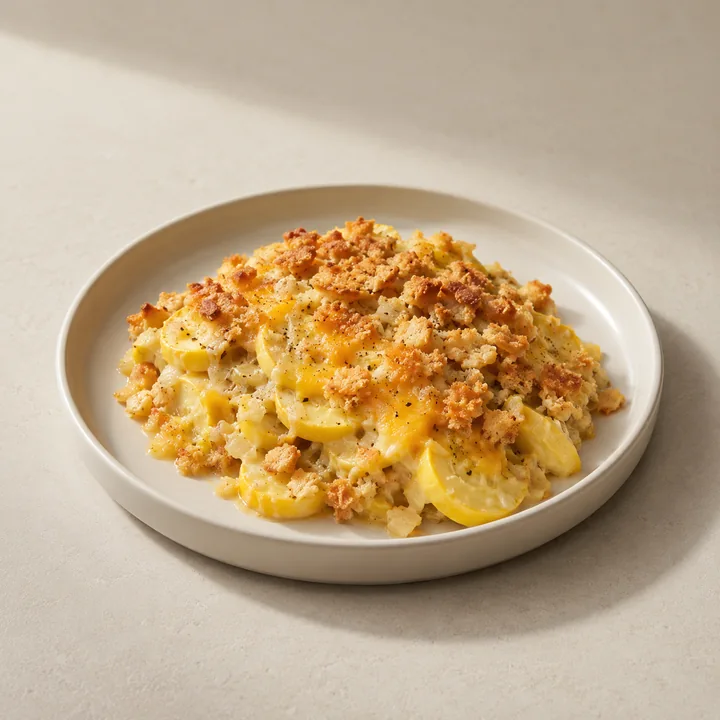 Southern Yellow Squash Casserole