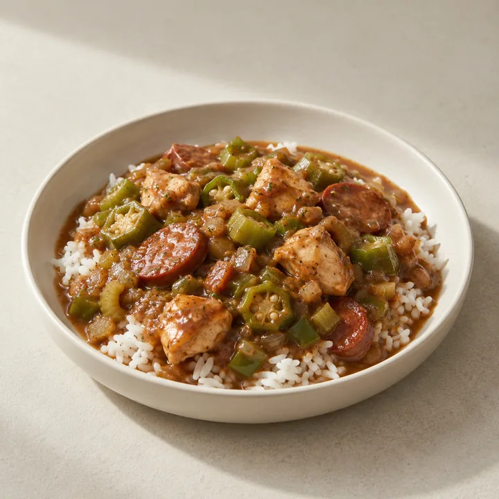 Chicken & Andouille Gumbo