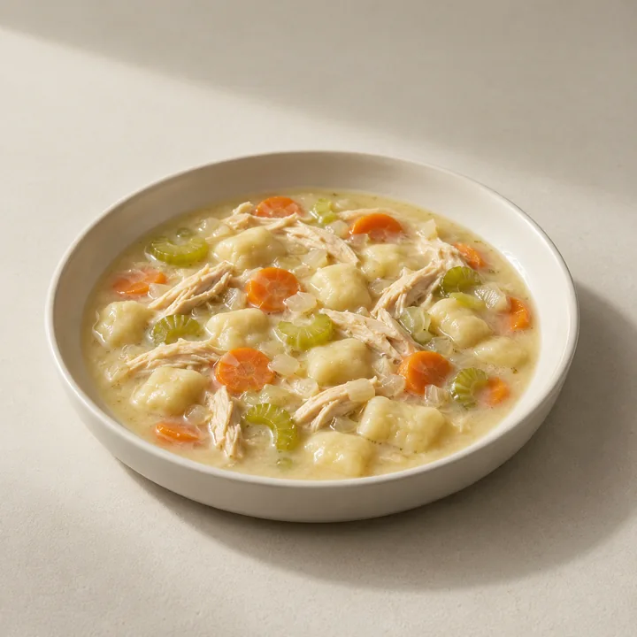 Chicken Knoephla Soup