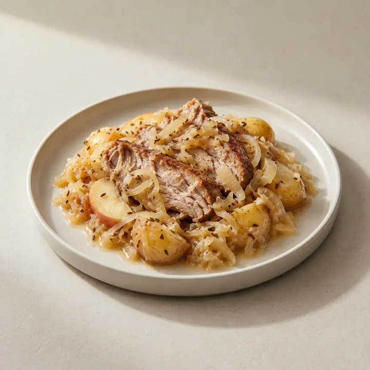 Pennsylvania Dutch Pork & Sauerkraut
